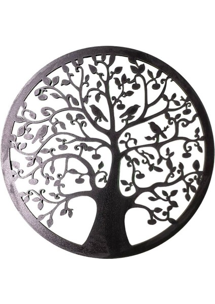 Renkli Ahşap Duvar Süsü, Doğal ve Şık Ev Dekorasyonu Parçası