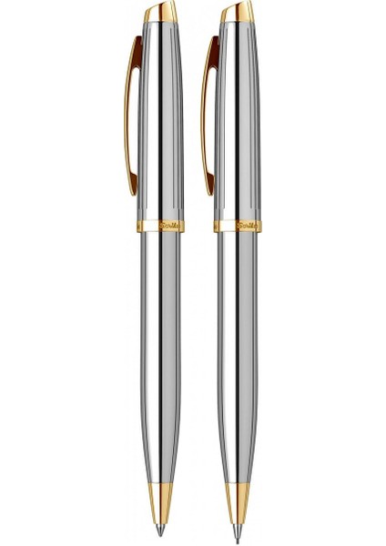 & WizDesign 39 Tükenmezkalem + Versatil Ikili Set Gold Krom ( Ömür Boyu Garantili - Lüks Kutulu - İsme Özel Tasarım ) fırsatları
