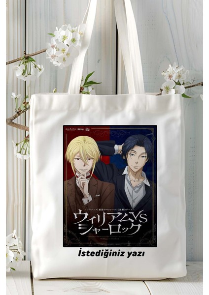 Moriarty The Patriot Baskılı Bez Omuz Çantası Kişiye Özel Model 2 fiyatları