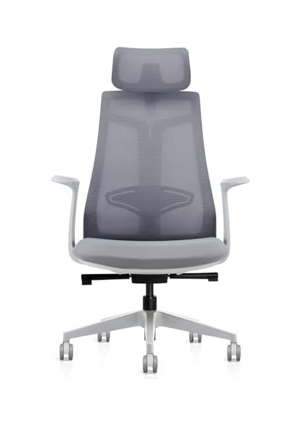 XD-1010 Fileli Başlıklı Çalışma Koltuğu Gri fiyatları