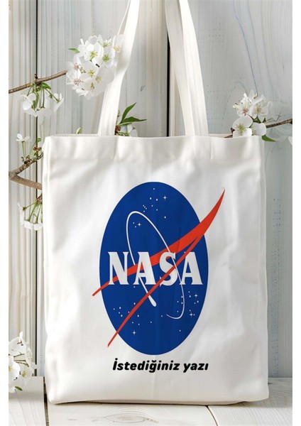 Nasa Baskılı Bez Çanta Kişiye Özel Model 4 fiyatları