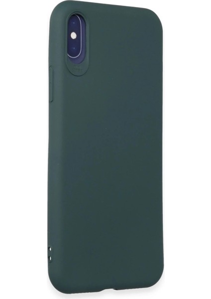 iPhone x Kılıf First Silikon - Koyu Yeşil fiyatları