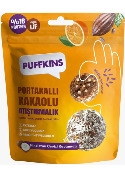 Portakallı Kakaolu Atıştırmalık