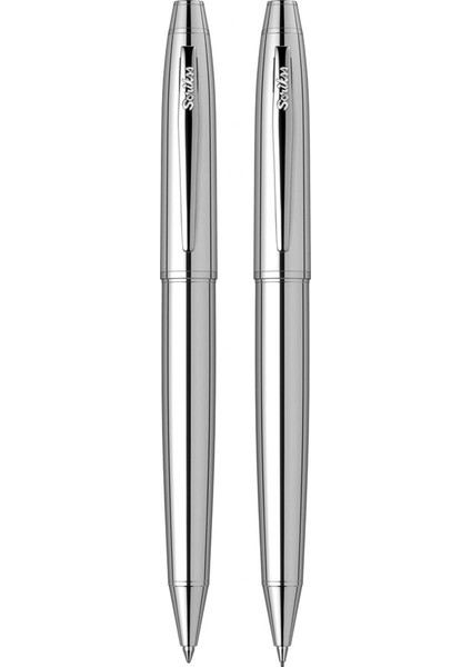 & WizDesign 35 Tükenmezkalem + Versatil Ikili Set Krom ( Ömür Boyu Garantili - Lüks Kutulu - İsme Özel Tasarım ) fiyatları