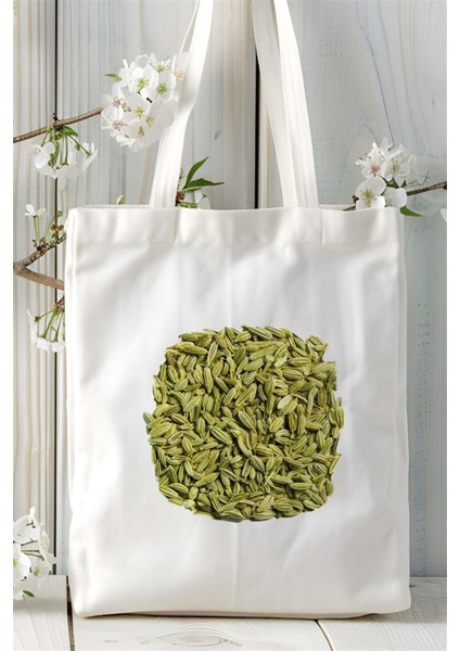 Rezene Baskılı Bez Çanta Kişiye Özel Model 1