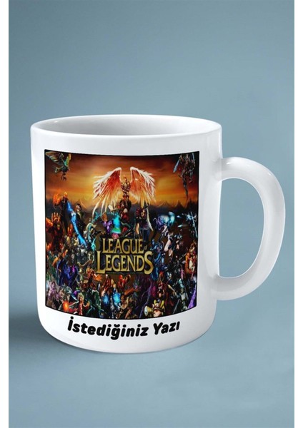 League Of Legends Oyun Baskılı Kupa Bardak Çift Taraflı Baskı Kişiye Özel Model 19 fiyatları