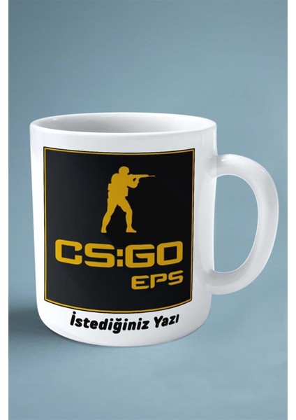 Counter Strike Cs 2 Csgo Oyun Baskılı Kupa Bardak Çift Taraflı Kişiye Özel Model 30 fiyatları