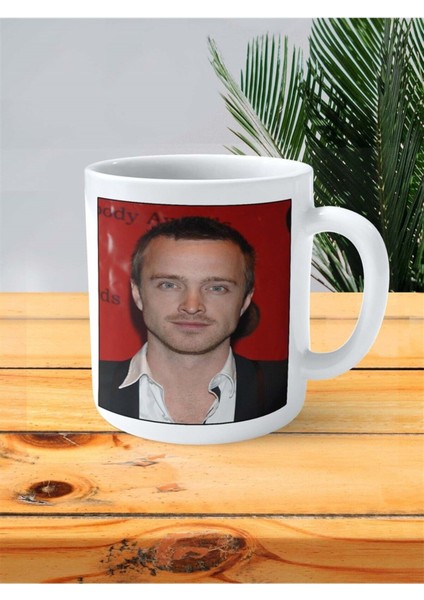 Aaron Paul Baskılı Kupa Bardak Kişiye Özel Desen 1