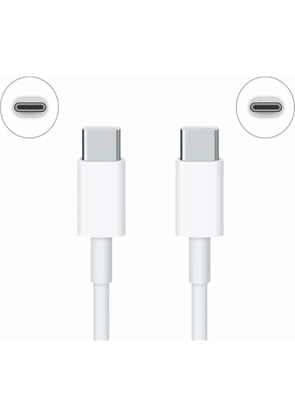 USB Type-C to Type-C Kablo 150 cm - Beyaz fiyatları