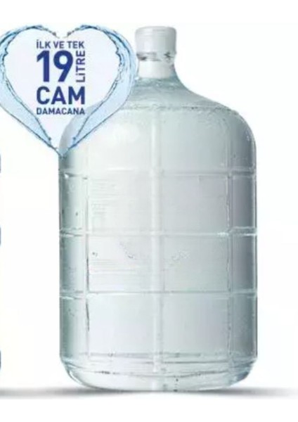 Cam Damacana 19 Lt. Boş Koruma Sepetli modelleri