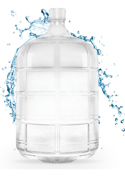 Cam Damacana 19 Lt. Boş Koruma Sepetli indirimleri