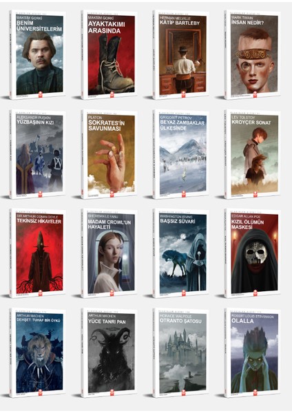 Herkesin Okuması Gereken 100 Kitaplık Dünya Klasikleri Seti (Özenle Seçilmiş Muhteşem Set)