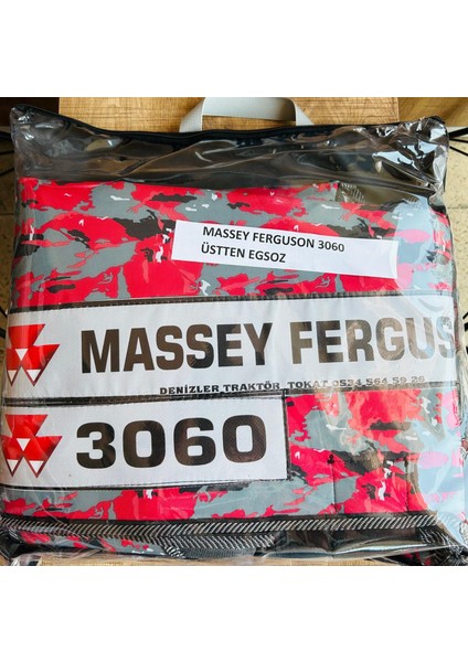 Massey Ferguson 3060 Üstten Egzozlu Traktör Su Geçirmez Özel Kumaş Brandası