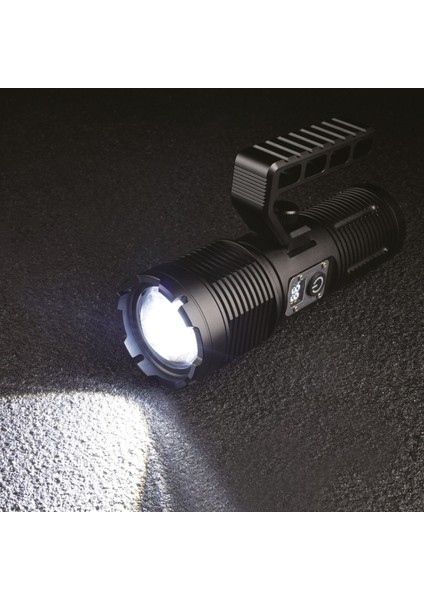 10.000 Lümen Profesyonel Kamp El Feneri Powerbank Özellikli USB Şarjlı Kamp Işığı modelleri