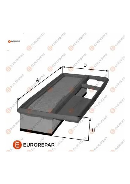 Erp Hava Filtresi Doblo-Fiorino-G.punto Eurorepar 51775324/ 55183265/ 55193849/ Lancıa, Opel, Fıat, Ford, Alfa Romeo 1680348680
