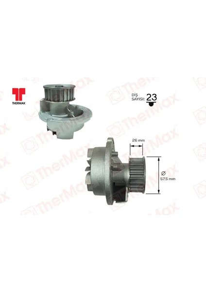 Devirdaim Pompasi Astra G-H-Vectra B-C-Meriva-Zafira 1.8-1.8 16V
