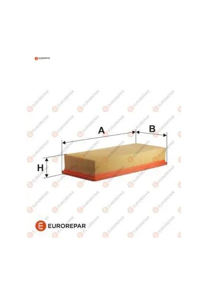 Erp Hava Filtresi Partner M59 TU3A Eurorepar 1444.VH Peugeot, Cıtroen E147186
