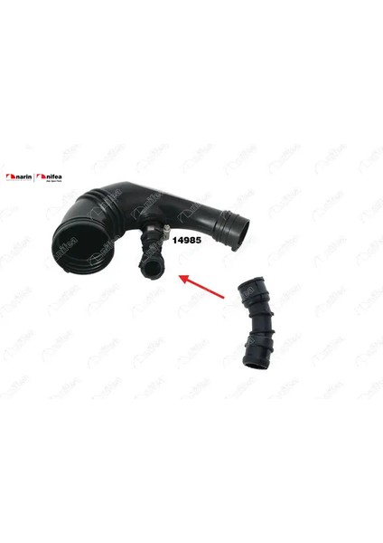Turbo Borusu Hortumu Doblo 1.3 Multijet Nifea 51848880 Lancıa, Fıat 14945