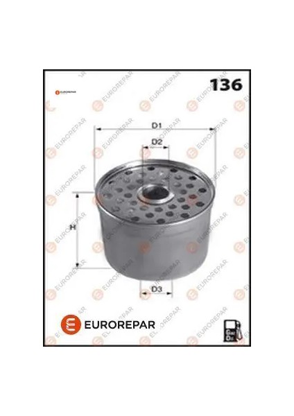 Erp Mazot FILTRESI/1906.E2/E148003 Eurorepar 1906.E2/ E148003 E148101