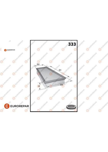 Erp Hava Filtresi Fiesta Eurorepar GN159601AA/ 2066235 1682258480