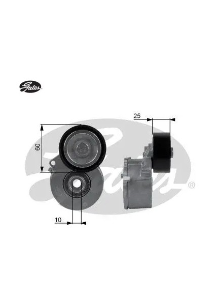 Alternatör Rulmani Kütüklü PARTNER-206 Dw8