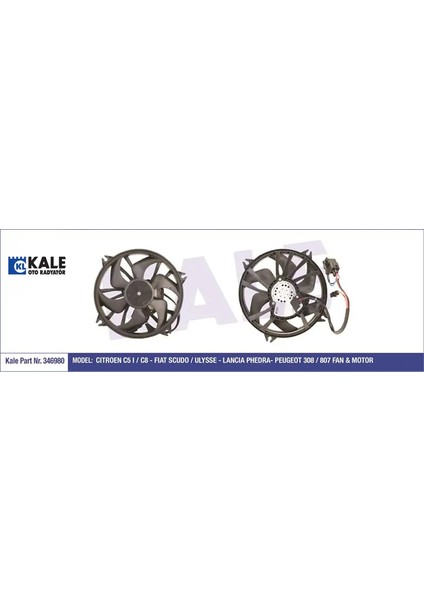 Fan Motoru 407-C5 Ii Beyinli 1.6hdi -2.0 16V-1.8 1