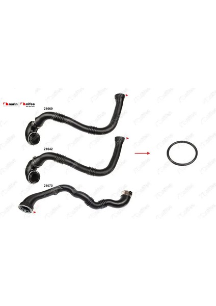 Turbo Borusu Contasi Plastik Boru Hariç Insignia A-I A - Ii B 1.6cdti 2.0 Cdti 14-17