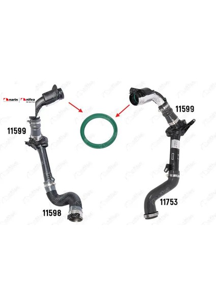 Turbo Boru Contasi Megane Iii-Fluence-Kango 1.5 Dci