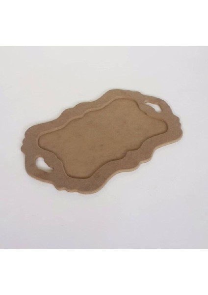 Bej Dikdörtgen ve Oval Muge Tepsi, Şık ve Kullanışlı Ev Dekorasyonu Ürünü fiyatları