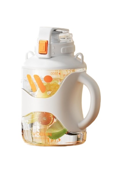 Büyük Kapasiteli Su Dağı Fitness Spor Su Şişesi (Yurt Dışından)