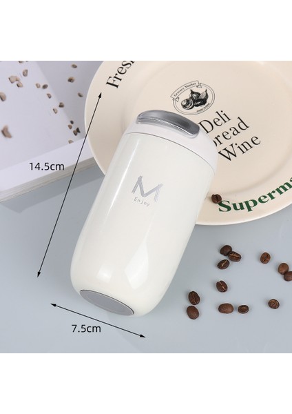 Vintage Parlak Yürüyüşlü Kahve Kupa (Yurt Dışından)