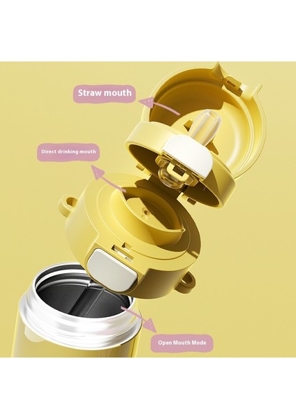 Eggman Party Çocuk Yalıtımlı Kupa Paslanmaz Çelik Büyük Kapasiteli Pipetli Kupa (Yurt Dışından) fiyatları