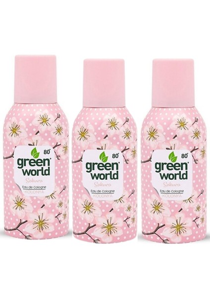 3'lü Aerosol Sprey Kolonya Sakura 3X150 ml fırsatları
