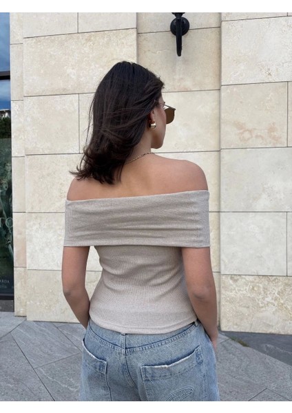 Madonna Yaka Sıfır Kol Bluz modelleri