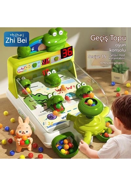 Timsah Pinball Oyun Makinesi Eğitici Oyuncaklar Oynuyor (Yurt Dışından) fiyatları