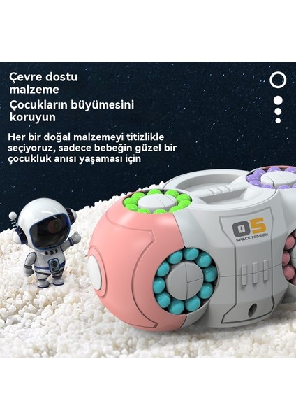 Üç Boyutlu Sihirli Fasulye Parmak Uçları Rubik Küp Gyro Eğitici Oyuncak (Yurt Dışından) fırsatları