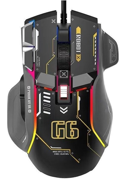 Bozhan LM125 Wrangler Oyun Faresi Masaüstü Dizüstü Oyun Faresi (Yurt Dışından)