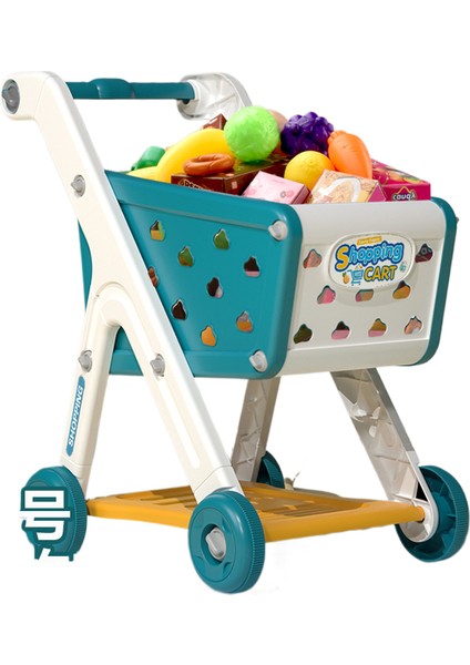 Alışveriş Sepeti Küçük Kız Süpermarket Alışveriş Rol Yapma Oyuncak (Yurt Dışından)