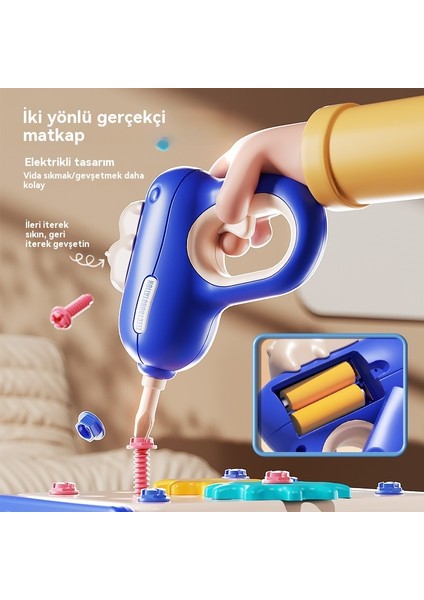 Hippo Beckham Alet Kutusu Tamir Eğitici Oyuncak Seti (Yurt Dışından) modelleri