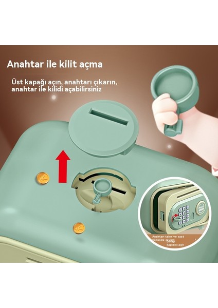 Yeni Tip Kumbara Hem Saklama Hem De Alma Özelliğine Sahip Kasa (Yurt Dışından) indirimleri