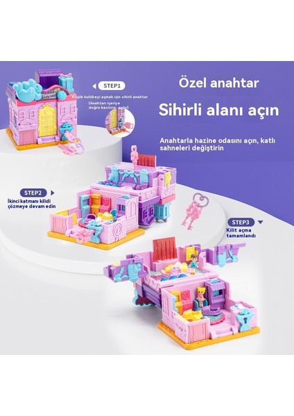 Sürpriz Mini Hazine Sandığı Ev Oyuncakları (Yurt Dışından) modelleri