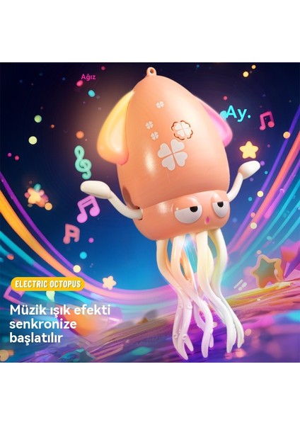 Elektrikli Dekompresyon Otomatik Engel Önleme Ahtapot Oyuncak (Yurt Dışından) modelleri