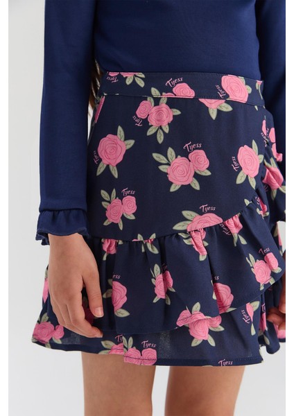 Bg Store Kız Çocuk Desenli Etek modelleri