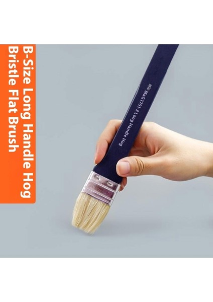 1 Adet Marley Profesyonel Uzun Kıl Fırça Seti｜akrilik Duvar Fırçası Tahta Fırçası (Yurt Dışından)