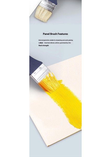 7 Adet Marley Profesyonel Uzun Kıl Fırça Seti｜akrilik Duvar Fırçası Tahta Fırçası (Yurt Dışından) indirimleri