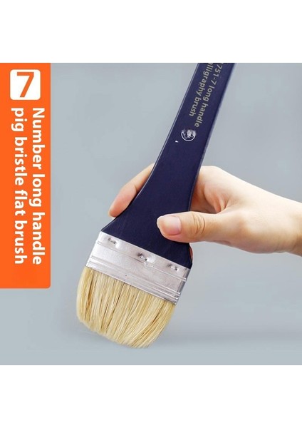 1 Adet Marley Profesyonel Uzun Kıl Fırça Seti｜akrilik Duvar Fırçası Tahta Fırçası (Yurt Dışından)