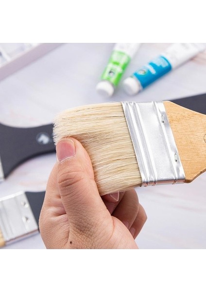 1 Adet Marley Profesyonel Uzun Kıl Fırça Seti｜akrilik Duvar Fırçası Tahta Fırçası (Yurt Dışından) modelleri