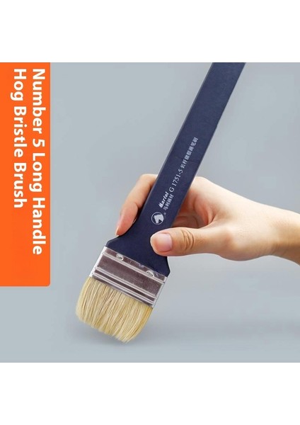 1 Adet Marley Profesyonel Uzun Kıl Fırça Seti｜akrilik Duvar Fırçası Tahta Fırçası (Yurt Dışından)