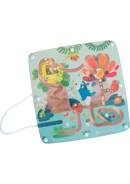 Mıknatıslı Labirent Oyunu