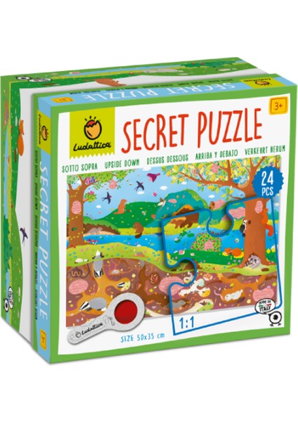 Saklı Puzzle Yerin Altında